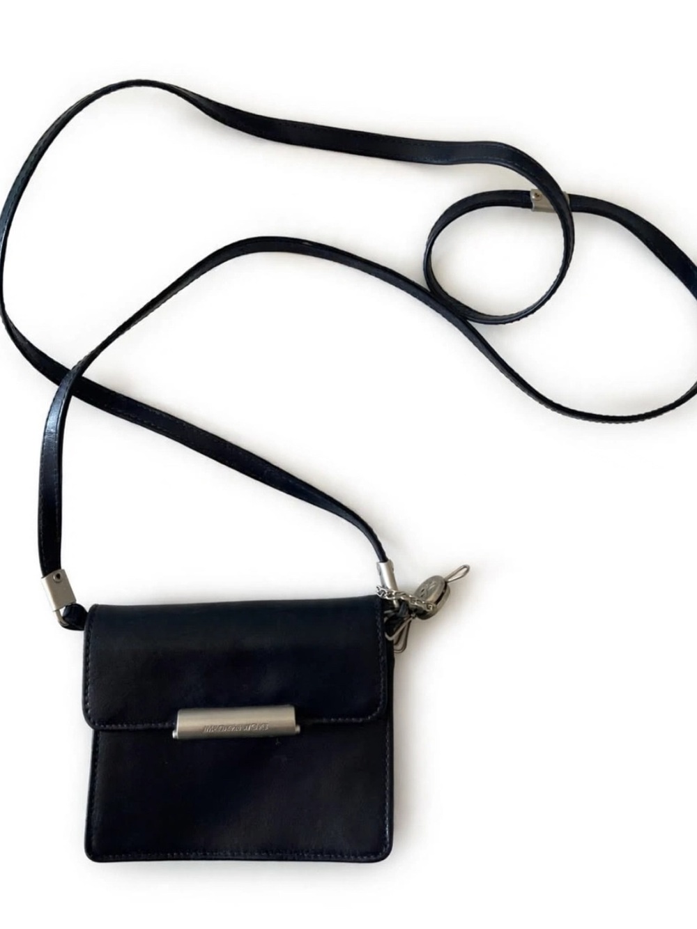 Mandarina Duck Black Vintage Leather